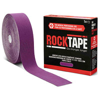 RockTape Bulk Roll, Standard Adhesive, Purple, 2" x 115' — for Athletic Taping and Joint Support