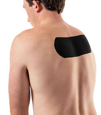 RockTape Big Daddy, Standard Adhesive, Black, 4" x 115' — for Athletic Taping and Joint Support