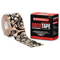 RockTape Roll, Standard Adhesive, Tattoo 2" x 21.5' — for Athletic Taping and Joint Support