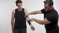 RockTape Roll, Extra-Sticky Adhesive, Black, 2" x 21.5' — for Athletic Taping and Joint Support