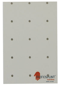 Manosplint Ohio Perf White 1/8" x 18" x 24" 1% Perf White, case of 4 — for Splinting and Support Care