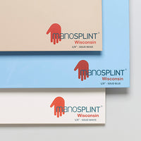 Manosplint Wisconsin Perf 1/8" x 18" x 24" 1% Perf Blue — for Splinting and Support Care