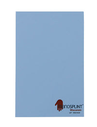 Manosplint Wisconsin Solid 1/8" x 12" x 18" Solid Blue — for Splinting and Support Care