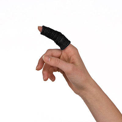 Orfit Orficast Thermoplastic Tape, 1" x 9', Black — for Athletic Taping and Joint Support