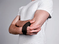 Orfit Orficast Thermoplastic Tape, 1" x 9', Black — for Athletic Taping and Joint Support