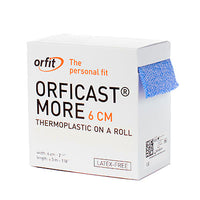 Orfit Orficast More Thermoplastic Tape, 2" x 9', Blue — for Athletic Taping and Joint Support