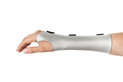 Orfit Colors NS, 18" x 24" x 1/12", micro perforated 13%, sonic silver, metallic — for Orfit in Clinical and Institutional Care