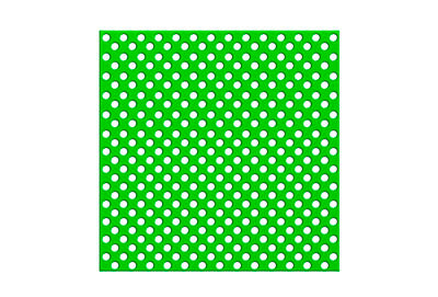 Orfit Colors NS, 18" x 24" x 1/12", micro perforated 13%, hot green — for Orfit in Clinical and Institutional Care