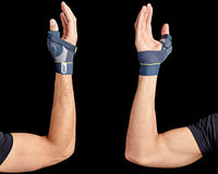 Brace Lab Push Sports Thumb Brace, Right — for Wrist in Clinical and Institutional Care