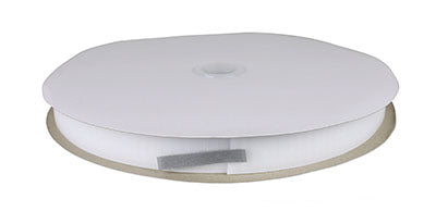 FabLife 1" hook material, 25 yard dispenser box, white — for Exercise and Therapy Floor Work
