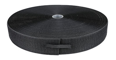FabLife 1-1/2" hook material, 25 yard dispenser box, black — for Exercise and Therapy Floor Work