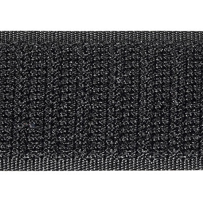FabLife 1-1/2" hook material, 25 yard dispenser box, black — for Exercise and Therapy Floor Work