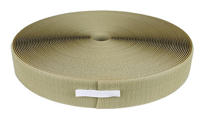 FabLife 1-1/2" hook material, 25 yard dispenser box, tan — for Exercise and Therapy Floor Work