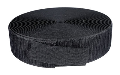 FabLife 1-1/2" hook material, 10 yard, black — for Exercise and Therapy Floor Work