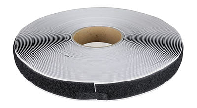 FabLife 1" self-adhesive loop material, 25 yard dispenser box, black — for Exercise and Therapy Floor Work