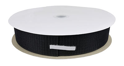 FabLife 2" hook material, 25 yard dispenser box, black — for Exercise and Therapy Floor Work