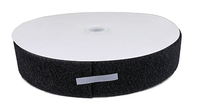 FabLife 2" loop material, 25 yard dispenser box, black — for Exercise and Therapy Floor Work
