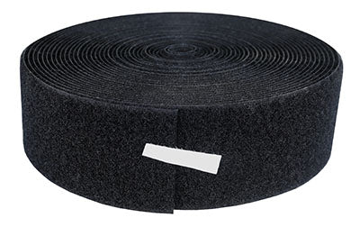 FabLife 2" loop material, 10 yard, black — for Exercise and Therapy Floor Work