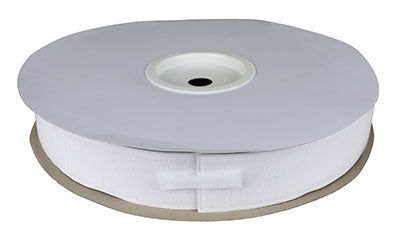 FabLife 1-1/2" self-adhesive loop material, 25 yard dispenser box, white — for Exercise and Therapy Floor Work