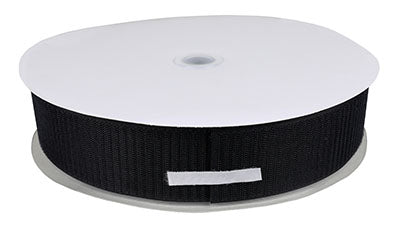 FabLife 2" self-adhesive hook material, 25 yard dispenser box, black — for Exercise and Therapy Floor Work