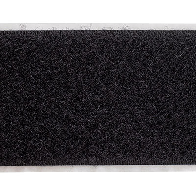 FabLife 2" self-adhesive loop material, 25 yard dispenser box, black — for Exercise and Therapy Floor Work