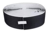 FabLife 2" self-adhesive hook material, 10 yard dispenser box, black — for Exercise and Therapy Floor Work