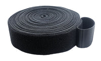 FabLife 2-sided hook/loop - 1-1/2" x 10 yard - Black — for Hook and Loop in Clinical and Institutional Care