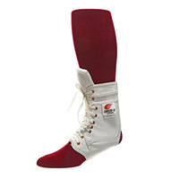 Core Swede-O Ankle Lok Brace, Padded Tongue, White, XL — for Ankle in Clinical and Institutional Care