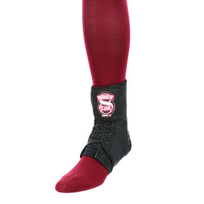Core Swede-O Inner Lok 8 Ankle Brace, Black — for Ankle in Clinical and Institutional Care