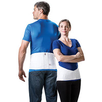 Core Dual Elastic Crisscross Back Support, XL — for Back and Abdominal Support in Clinical and Institutional Care