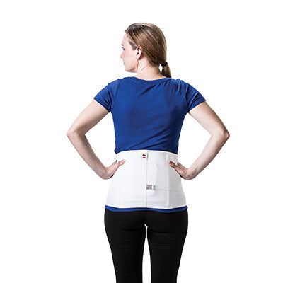 Core Triple Action Elastic Back Support with Pad, 2XL — for Back and Abdominal Support in Clinical and Institutional Care