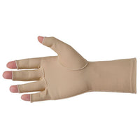 Hatch Edema Glove, 3/4 Finger over the wrist, Left, Small — for Compression Garments in Clinical and Institutional Care