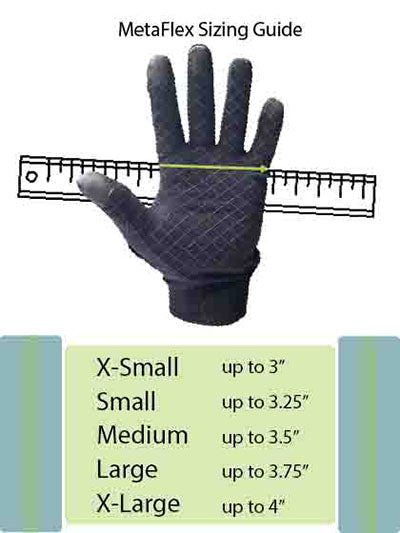 MetaFlex Adjustable Grip Strengthening Compression Glove, Pair — for Treatment and Examination Rooms
