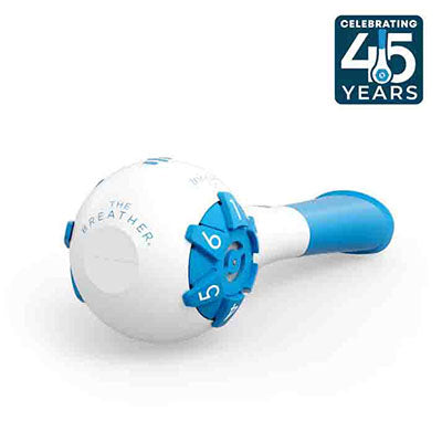 PN Medical The Breather Respiratory Muscle Trainer. Blue — for Lung Capacity in Clinical and Institutional Care