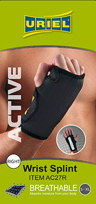 Uriel Neoprene Maximum Wrist Support, Universal Size, Right — for Uriel in Clinical and Institutional Care