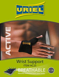 Uriel Neoprene Wrist Support, Universal Size — for Uriel in Clinical and Institutional Care