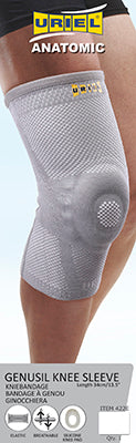 Uriel Genusil Rigid Knee Sleeve, Patella Support, XX-Large — for Uriel in Clinical and Institutional Care
