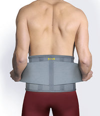 Uriel Lumbar Belt, Gray, Medium — for Uriel in Clinical and Institutional Care
