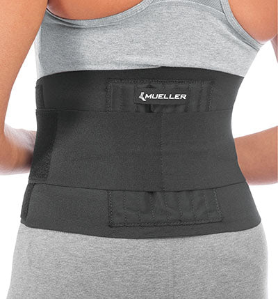 Mueller Adjustable Back Brace, Black, OSFM — for Treatment and Examination Rooms