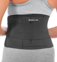 Mueller Adjustable Back Brace, Black, OSFM — for Treatment and Examination Rooms