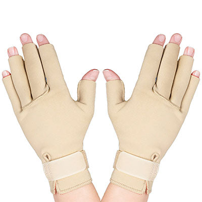 Orthozone Thermoskin Arthritis Gloves, Beige, Small — for Wrist in Clinical and Institutional Care