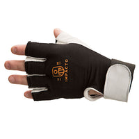 Impacto Anti-Vibration Air Glove, Nylon Lycra with Pearl Leather, Half Finger, X-Large — for Wrist in Clinical and Institutional Care