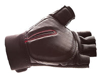 Impacto Carpal Tunnel Glove, Black Cowhide, Half Finger, XX-Large — for Wrist in Clinical and Institutional Care