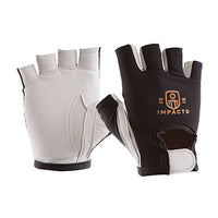 Impacto Anti-Impact Glove, Nylon Lycra with Pearl Leather, Half Finger, X-Small — for Wrist in Clinical and Institutional Care