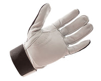 Impacto Anti-Impact Glove, Nylon Lycra with Pearl Leather, Full Finger — for Wrist in Clinical and Institutional Care
