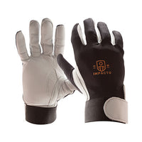 Impacto Anti-Impact Glove, Nylon Lycra with Pearl Leather, Full Finger — for Wrist in Clinical and Institutional Care