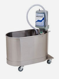 Whitehall WHE-15-M Extremity Whirlpool — 15 Gallon Mobile Hydrotherapy Tank