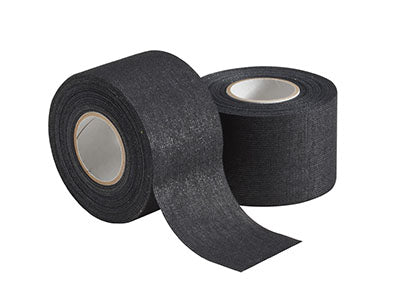 Mueller MTape, Black, 1.5" x 10 yd - 32 rolls — for Athletic Taping and Joint Support
