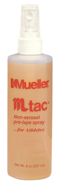 Mueller M Tac Non-Aerosol Pre-Tape Spray, 8 oz, 12 ct — for Athletic Taping and Joint Support