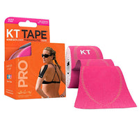 KT Tape PRO, Precut 2" x 20', Blue — for Athletic Taping and Joint Support
